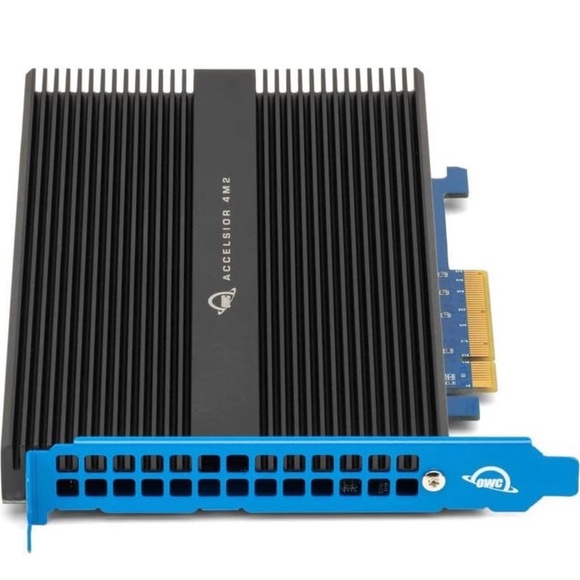 OWC Accelsior 4M2 PCIe NVMe M.2 SSD Adapter Card Compatible with intel Mac Pro. - Picture 5 of 6